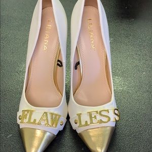 Liliana heels with a heel high of 4 3/4 in high